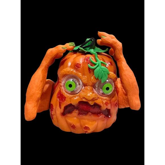 Spearhead 1994 Boglins Shakin Pumpkin Vintage Action Figure Works Rare - Picture 2 of 8